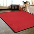 thumbnail image 5 of ANMINY Front Doormat Entrance Shoe Mat Waterproof PVC Non Slip Rug Outdoor Indoor, 24"x71", Red, 5 of 6