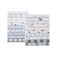thumbnail image 2 of Eddie Bauer Downstream Cotton Sheet Set, Twin XL, Grey, 2 of 10