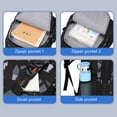 thumbnail image 5 of IvyH Rolling Backpack Wheeled Backpack 6 Wheels School Bag, Dark Blue, 5 of 5