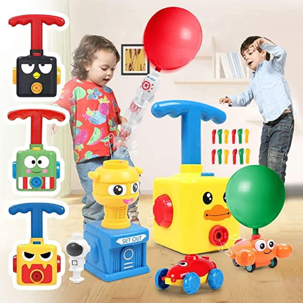 balloon pump toy car
