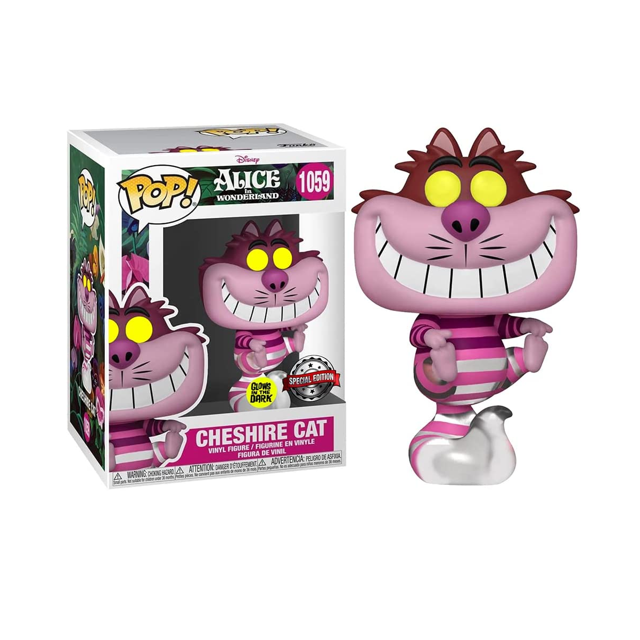 Funko Pop Alice in Wonderland - Cheshire Cat Glow in The Dark SE Funko Pop