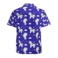 thumbnail image 3 of High Quality Hawaiian Shirts for Men Short Sleeve Aloha Beach Shirt Floral Summer Casual Button Down Shirts Blouses EEQOAC, 3 of 7