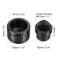 thumbnail image 2 of Uxcell Conduit Punch and Die 27.5mm Chrome Steel Knockout Punch Conduit Hole Cutter Set, 2 of 5