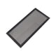 thumbnail image 2 of Cubierta De Ventilación De Piso, Cubierta De Registro De Piso De PVC Rectangular Para Pared De Piso, Hogar, 1 Uds. Sunnimix Cubierta de malla de ventilación de piso, 2 of 8