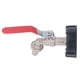 thumbnail image 4 of Adaptador de contenedor IBC de 1/2 pulgada con válvula de latón a prueba de fugas, rosca gruesa para conector de manguera de jardín de tanque de agua de 275 a 330 galones, 4 of 12