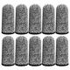 thumbnail image 2 of Fiudx Ofertas y liquidaciones 10 piezas de cubierta de dedo de corte de 15 pines 5- Cubierta de dedo de cuchillo de pulgar HPPE Cubierta de dedo de protección de mano de obra de corte de tallado, 2 of 7