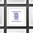 thumbnail image 3 of Gallery Pops South Park - Towelie No Idea What's Going On Wall Art, White Framed Version, 12" x 12", 3 of 4