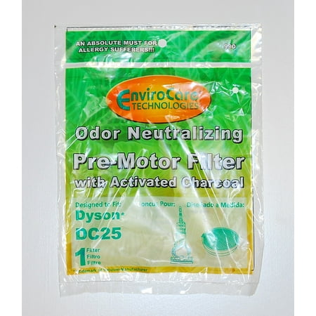 Dyson DC25 Lifetime Washable & Reusable HEPA Vacuum Cleaner Filter, Replaces Dyson Vacuum Part # 914790-01