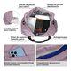 thumbnail image 2 of Maleta Deportiva Para Mujer Impermeable Bolsa De Viaje Gym Xtellar morado, 2 of 3