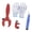 Red, variant on Ratchet Cutters for Efficient Pipe Cutting in HVAC Includes Deburring Tool (5/16" to 1-1/8") Safety Gloves