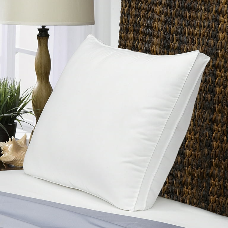 Ella Jayne Gusseted Firm Plush Down Alternative Side Back Sleeper Pillow Standard Walmart