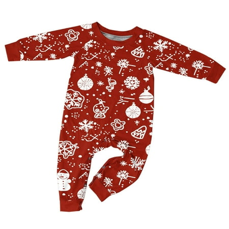 

Matching Family Christmas Pajamas Loungewear for Women Set clearance clothes under $25.00 Parent Child Christmas Set Print Home Clothes Pajamas Long Sleeve Pants Two-Piece Set Baby Fall Pajamas H844