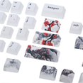 thumbnail image 2 of Keycaps PBT 5Sided Sublimation 71 Keys Keyboard Caps for Mechanical Optical Keyboards(English Korean ), 2 of 4