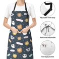 thumbnail image 4 of Kdxio Cartoon Animals Apron with Pockets Adjustable Kitchen Aprons for Men Women Waterproof Aprons for Cooking,Drawing,Crafting, Baking Household Cleaning, 4 of 8