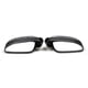 thumbnail image 3 of Carbon Fiber ABS Side Rear Mirror Cover Replacement for Golf 4 IV MK4 1998-2009, 3 of 5