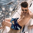 thumbnail image 2 of luoweisi Men's Beach Shorts Quick Dry Swim Trunks with Mesh Lining Sheepdog L, 2 of 5