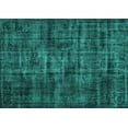 thumbnail image 1 of Ahgly Company Machine Washable Indoor Rectangle Persian Turquoise Blue Bohemian Area Rugs, 7' x 9', 1 of 4
