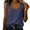 Navy, variant on Comdrip Crop Cotton Linen Tank Tops for Women Bowknot Ruched Crew Neck 2026 Summer Casual Sleeveless Fitted Loose Fit Beige L