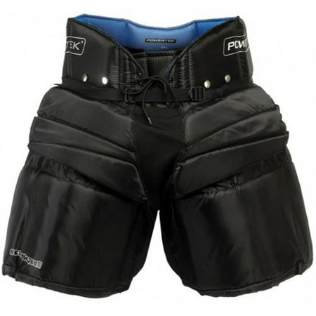 PowerTek V5.0 Barikad Ice Hockey Goalie / Goaltender Pants, Black