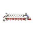 thumbnail image 6 of Techtongda 1/2" PEX Radiant Floor Heating Manifold Set Water Separator with Flow Meters 2-12 Loop(7-Branch), 6 of 16