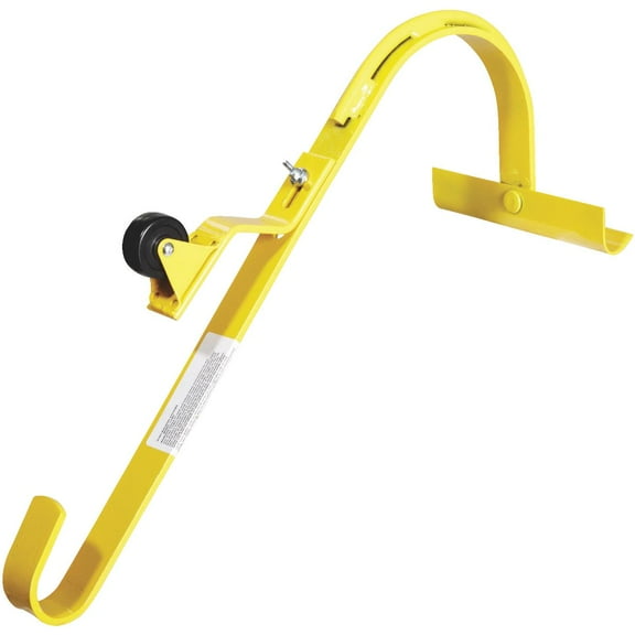 Acro Building Systems Adjustable Acro Roof Ridge Ladder Hook With Wheel, Metal, Multicolor