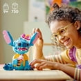 thumbnail image 4 of LEGO Disney Stitch - Toy Building Kit - Buildable Figure with Ice Cream Cone - Fun Birthday Gift for Kids, 43249, 4 of 6