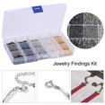 thumbnail image 3 of Jewelry Findings Making Lobster Clasp Jump Ring Ribbon Crimp Necklace Bracelet Kit, 3 of 5