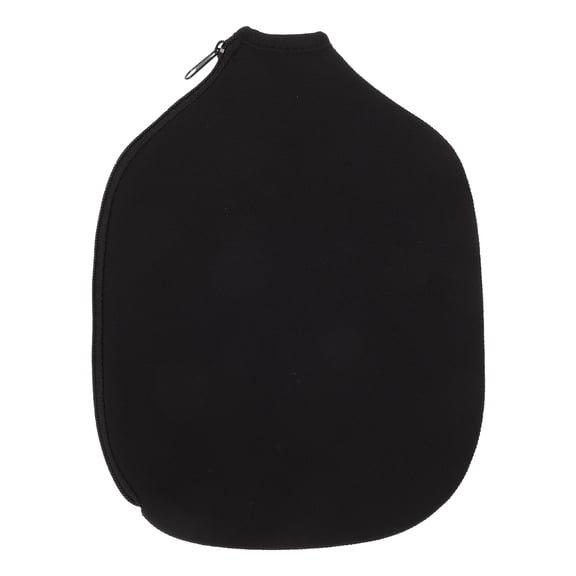 Wear Resistant Ping-Pong Paddle Storage Pouch Table Tennis Racket Protective Holder (Black)