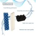 thumbnail image 5 of Delapan Bio Foam Max Inserts Set Compatible with Canister Filters and Fluval 406, 407 Aquarium, 6 Pack, 5 of 7