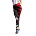 thumbnail image 6 of Franhais Women Christmas Leggings, Fashion Holiday Printed High Waist Compression Skinny Workout Athletic Pants, 6 of 9