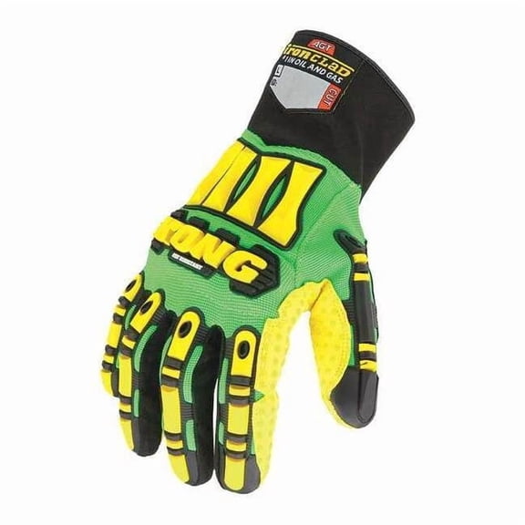 Cut Resistant Coated Gloves, Cut Level 4 ,PVC ,M 1 PR