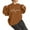 Brown, variant on MAMA Letter Print Crew Neck Long Sleeve Pullover Sweatshirt For Women