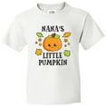 thumbnail image 3 of Inktastic Nanas Little Pumpkin with Leaves and Stars Youth T-Shirt, 3 of 5