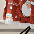 thumbnail image 4 of Coolnut Round Tablecloth 60", Christmas Santa Table Cover, Water Resistant Spill Proof Large Table Cover for Indoor & Outdoor Family Gathering Dinner, BBQ Christmas Decoration, 4 of 7