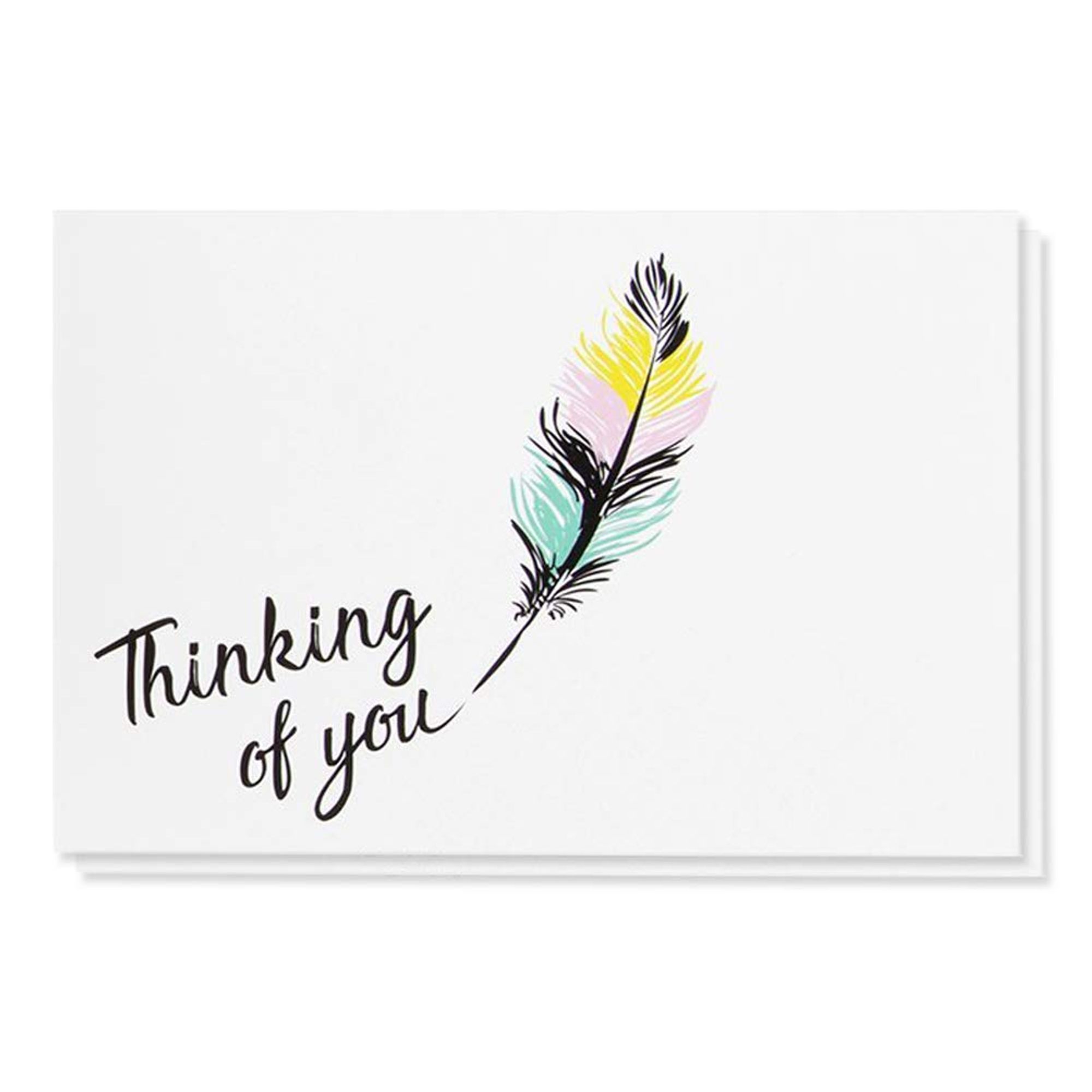 48Pack Thinking of You Note Cards  Blank on the Inside, Colorful