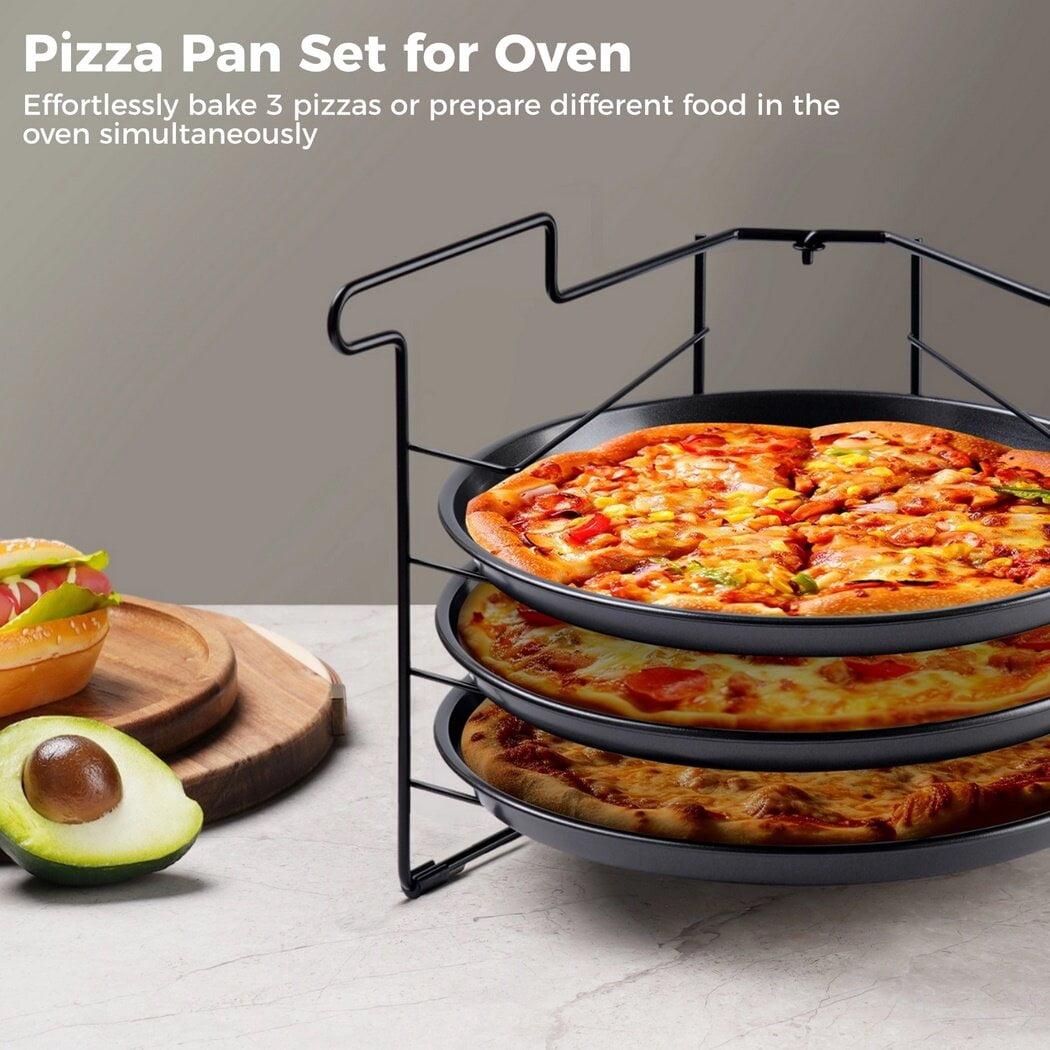 Kaixin-CT Plateau à Pizza Perforé De 32 Cm - Maison