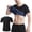 a02Blue, variant on Large Size (S-5XL) Sauna Suit for Men Long Sleeve Full Zip Heat Trapping Sweat Suit Weight Loss Body Shaper Hot Workout Gym Compression Shirts Blue L
