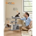 thumbnail image 2 of Torre pequeña Cat Tree Feandrea UPCT59W con rascador, 2 of 8