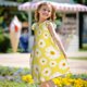 thumbnail image 5 of Fotbe Daisies Flowers Vestido de Dormir para Niñas de 3 a 10 Años, Mangas Cortas, Estilo Princesa, Pijama Camisón con Mangas Voladas-XX-Large, 5 of 6