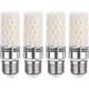thumbnail image 1 of Bombilla LED de 16 W, luz blanca cálida, 3000 K, 1281 lm, 360 grados, luz de techo LED cálida, no regulable, paquete de 4, 1 of 4