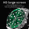 thumbnail image 3 of Smart Watch BT Call Blood Oxygen Heart Rate Monitor Sleep Tracker Exercise Mode Message Reminder for Android/iOS Stainless Steel Men's Business Watch, 3 of 4
