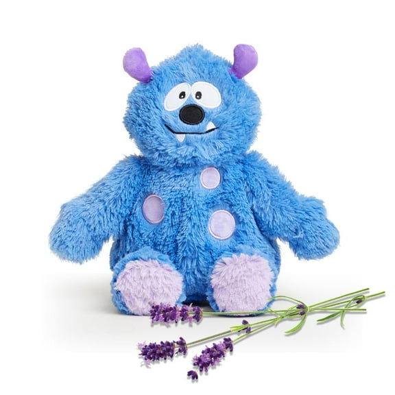 Blue Monster Warmies Cozy Plush Heatable Lavender Scented Stuffed Figure