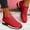 C-Red, variant on Rinsvye Women's Casual Shoes Breathable Women S Sneaker Slip-on Wedges Outdoor Leisure Sneaker Sandals for Women Chunky Sneakers