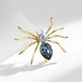 thumbnail image 2 of Spider Brooch, Luxury Corsage, Vintage Animal Pin, Stylish Personalized Gift, Suit Accessory, 2 of 6