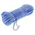 thumbnail image 1 of Attwood 117222 Línea de Anclaje de Polipropileno Trenzado Hueco de 0,25 Pulg. x 100 Pies, Azul y Blanco, 1 of 2