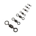 thumbnail image 3 of 100 Pcs Connecteur Pivotant Roulant pour Pêche, Anneau Solide, Accessoire de Pêche en Mer, 3 of 8