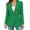 Green, variant on Xdegoge Womens Blazers for Work Casual Long Sleeve Lapel Suit Jacket with Pockets Office Business Work Professional formal Elegant Outerwear Coat