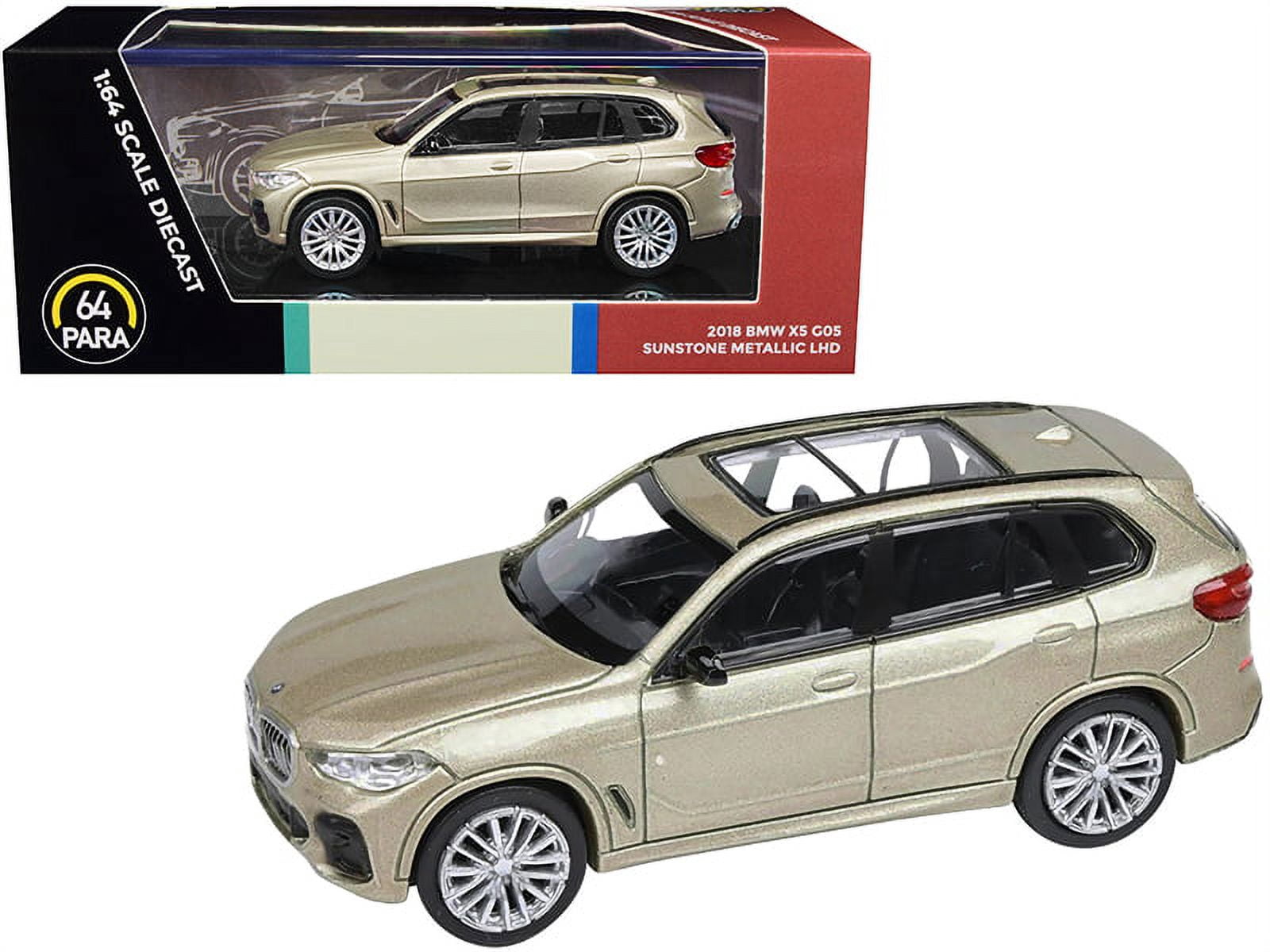 2018 BMW X5 G05 with Sunroof Atlantis Blue Metallic 1/64 Diecast