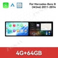thumbnail image 3 of ZWNAV Dual 9.1 inch Screen Car Radio For Mercedes-Benz B(W246) 2011-2014 Android 15 Multimedia Player GPS Navigation Auto DSP Stereo Host, 3 of 13
