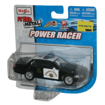Maisto Fresh Metal Power Racer K-9 Team Highway Patrol Police Toy